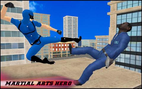 Flying Superhero: City Battle截图5