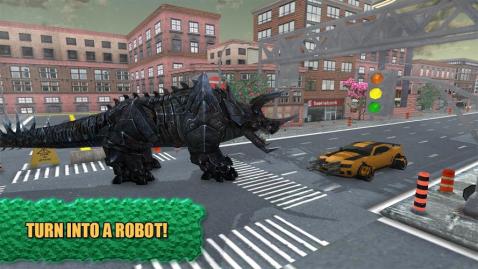 Futuristic Robot Dino Battle截图5
