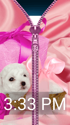 Cute Puppy Lock Screen Prank截图3