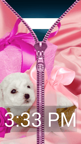 Cute Puppy Lock Screen Prank截图2