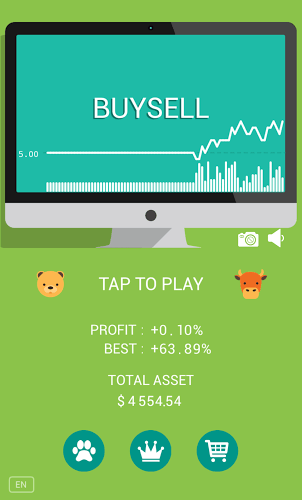 BUYSELL - Stock Trading Game截图1