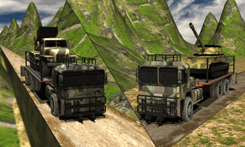 Army Cargo Truck Transport截圖5