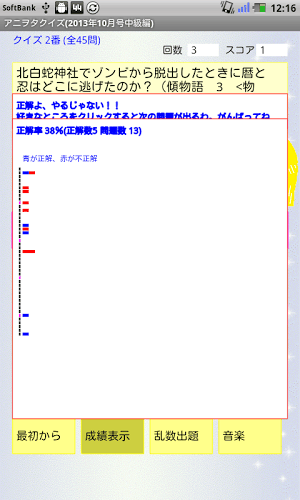 アニヲタクイズ(2013年10月号中级编)截图2