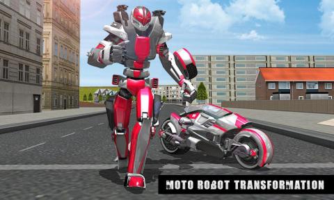 Robot Bike Transport Truck Sim截圖5