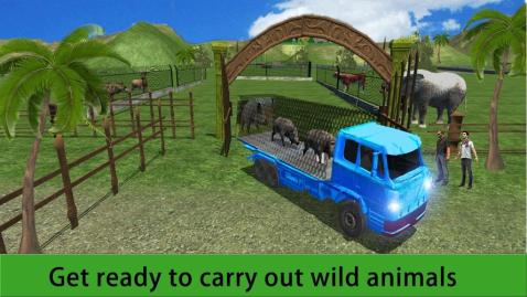 動物園動物運輸卡車3D截圖2