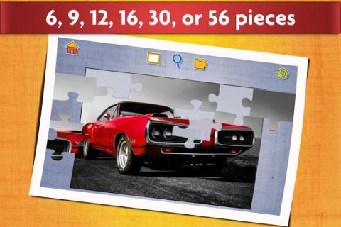 Cool Cars Jigsaw Puzzles Game截图5