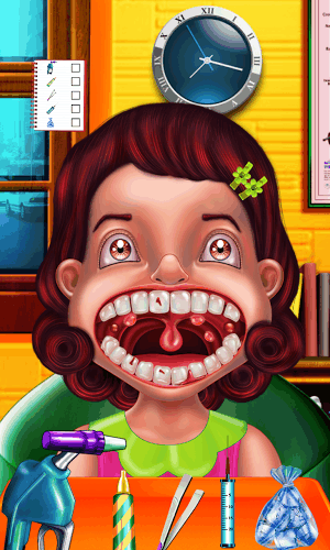 疯狂的牙医免费游戏截图