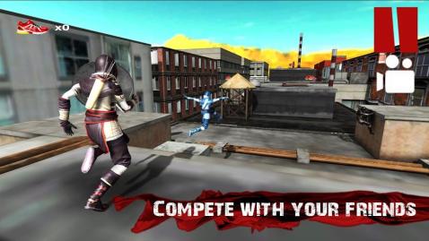 Parkour Ninja Samurai 3D截图5