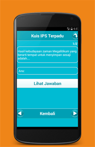 Kuis IPS Terpadu 8 Kur13截图1