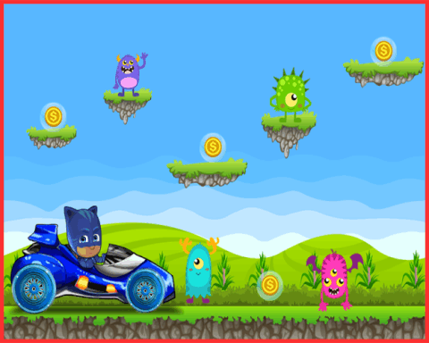 Cat Boy Pj Racer Mask截图5