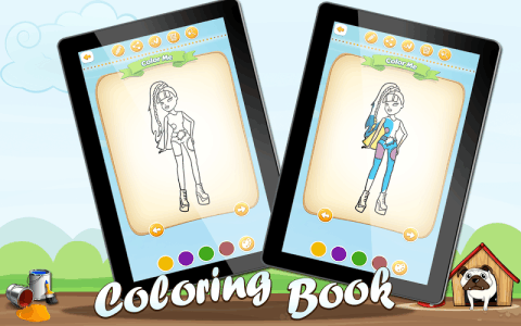 Coloring Dolls截图5