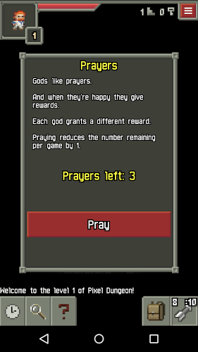 PixelDungeon Prayers截图2