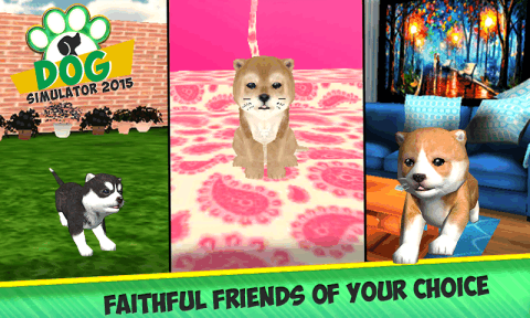 Dog Simulator 2015截图5