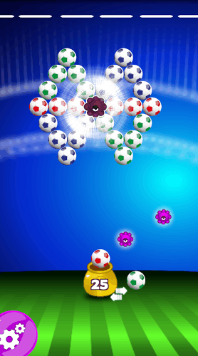 Soccer Bubble Shooter 2017截圖5