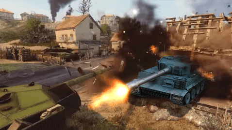 英雄坦克战斗 3D截图2