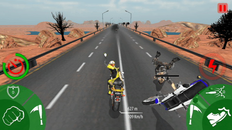 Traffic Moto Bike Attack Race截图2
