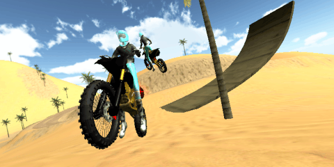 Wasteland Motocross Driver截图5