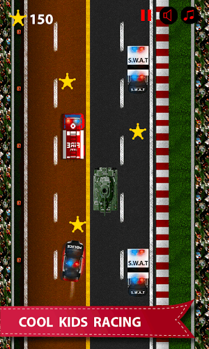 Cop car games for little kids截圖5