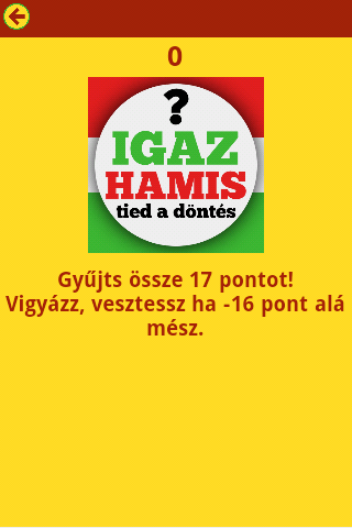 Igaz vagy hamis? Tied a döntés截图5