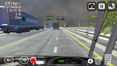 Bus Telolet Traffic 3D截图5