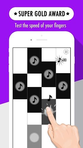 踩黑塊兒 - 經(jīng)典鋼琴節(jié)奏游戲截圖3