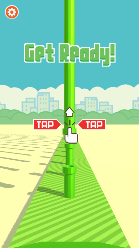 Flappy 3D - Bird's Eye View截图5