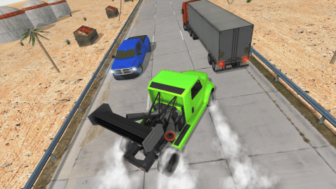 Truck Madness Traffic截图5