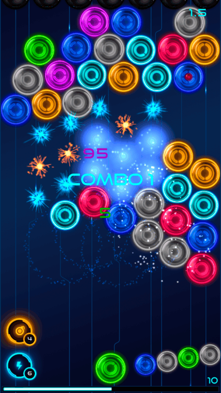 MB2: glowing neon bubbles截图1