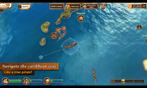 Ships of Battle Age of Pirates截圖