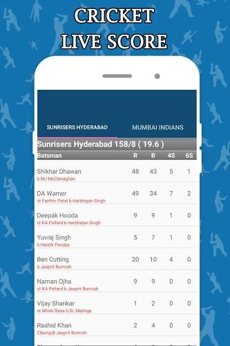 Cricket Live Score : IPL & T20截图5