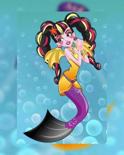 Dress Up Draculaura Mermaid截图5