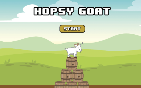 Hopsy Goat – 2D Jumping Game截图5