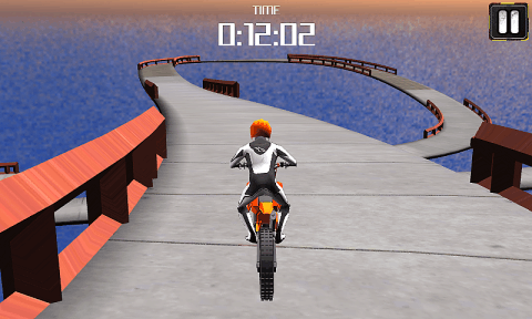3D摩托车骑士：阳光骑手截图1