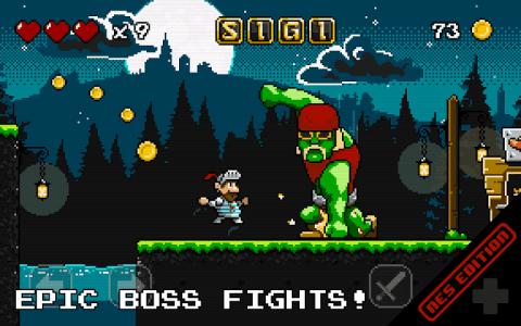 Sigi (NES Retro Platformer)截图5