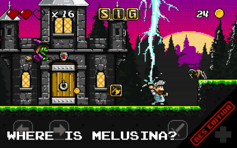 Sigi (NES Retro Platformer)截图