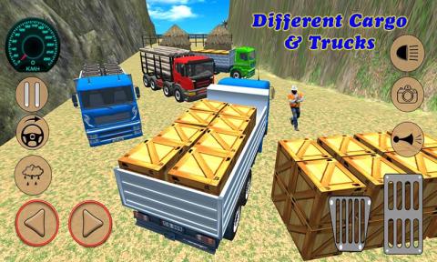 Truck Cargo Driving 3D截图4