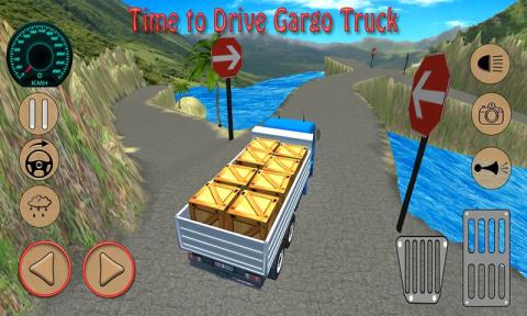 Truck Cargo Driving 3D截图2