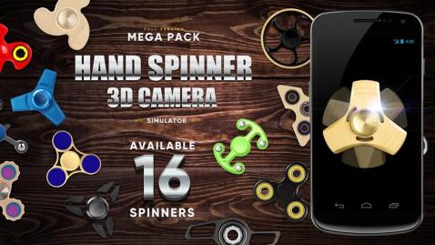 Hand spinner camera 3d截圖5