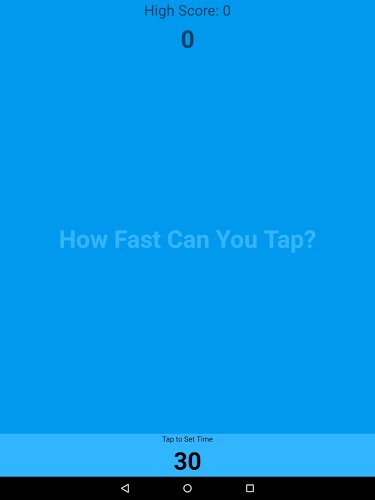 How Fast Can You Tap?截图