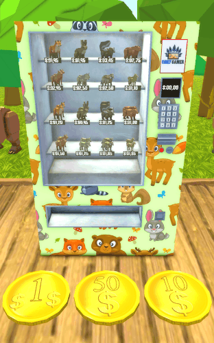 Blocky Animals Vending Machine截图5