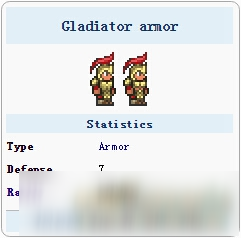 泰拉瑞亞角斗士套裝怎么得 角斗士套裝ID和屬性詳解