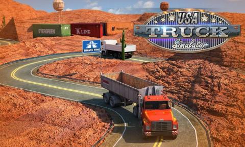USA 3D Truck Simulator 2017截图2