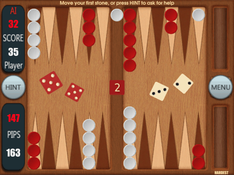 Backgammon by George!截圖2