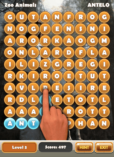 Word Search: Wolves截图1