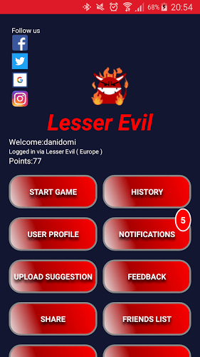 Lesser Evil截图1