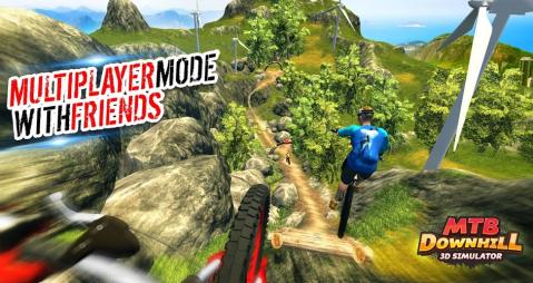 MTB Downhill 3D Simulator截图5