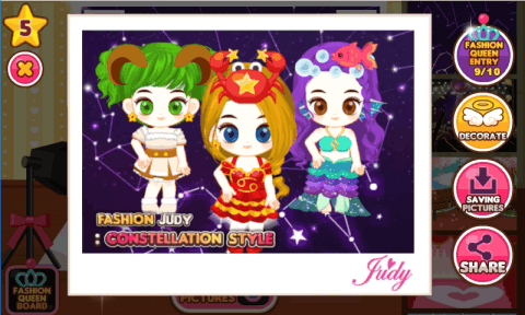 Fashion Judy: Constellation截圖4