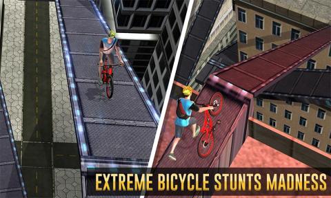 City Rooftop BMX Bicycle Rider截图5