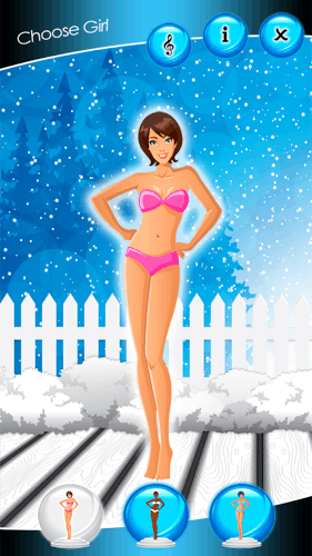 Winter Fashion Dress Up Games截图5