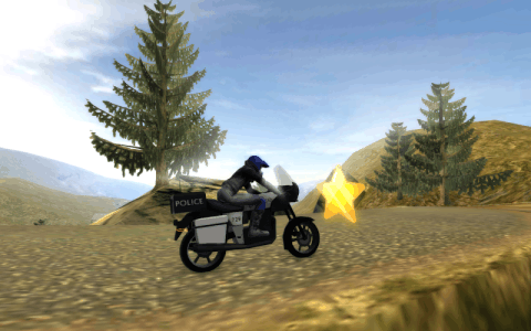 Police Moto Racing: Up Hill 3D截图5